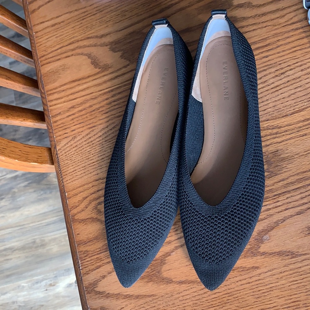 Everlane black flats